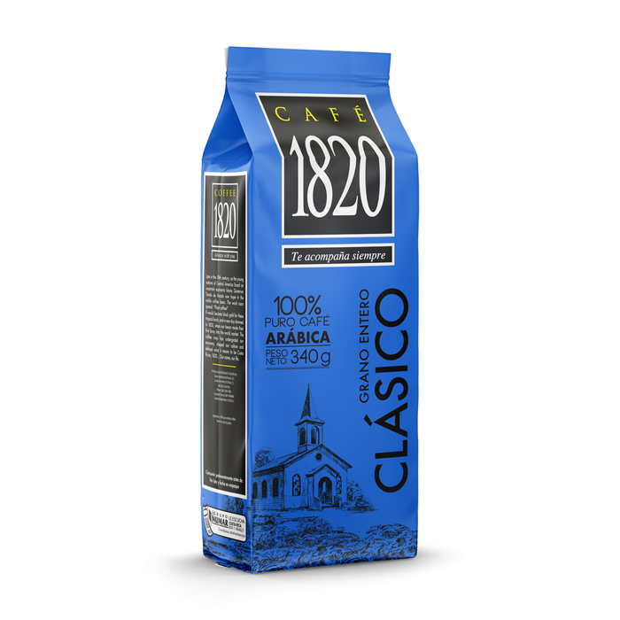 10-pack Cafe 1820 Coffee 12oz Whole Bean