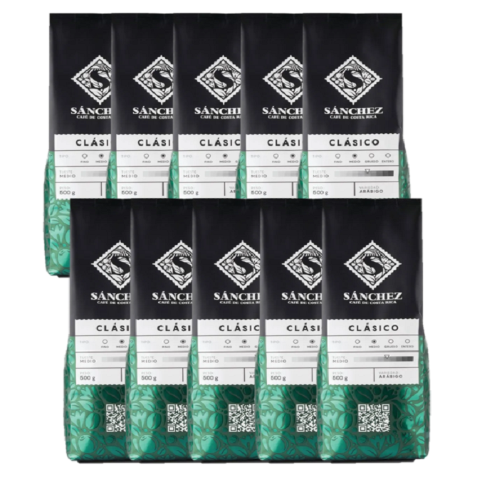 10-pack Cafe Sanchez Classic Coffee 1 lbs (ground)