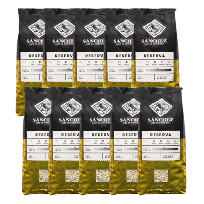 10-pack Cafe Sanchez Great Reserve Coffee 1 lb (ground)