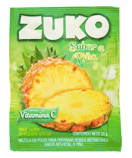 Zuko Instant Pineapple Flavor Drink 20g.