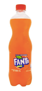 Orange Fanta 20 oz - 600 ml