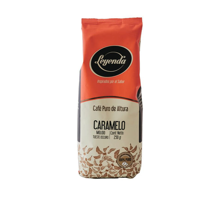 Cafe Leyenda Caramel Flavored Dark Roasted Coffee 0.6 lb (ground)