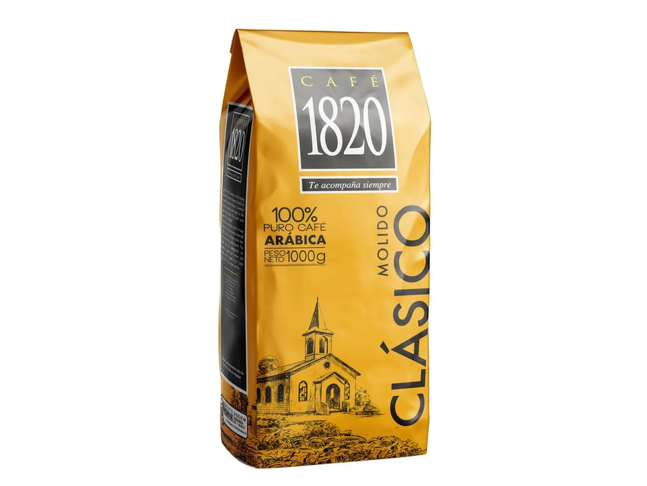 10-pack Cafe 1820 Coffee 2.2 lb Ground