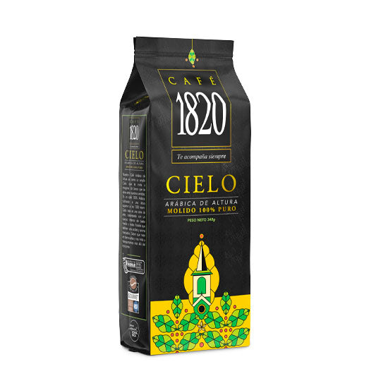 10-pack Cafe 1820 Coffee - Cielo Arabica (ground) 12oz