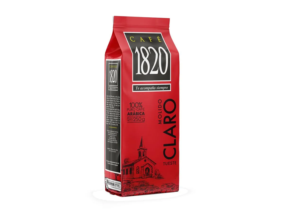 10-pack Cafe 1820 Coffee Light Roasted 0.5 lbs (ground)