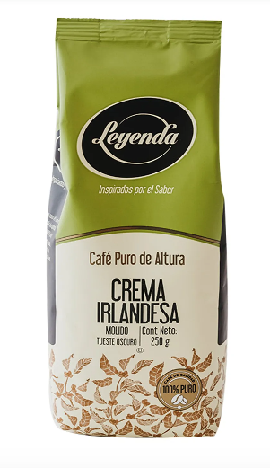 Cafe Leyenda Irish Cream Flavored Dark Roasted Coffee 0.6 lb (ground)