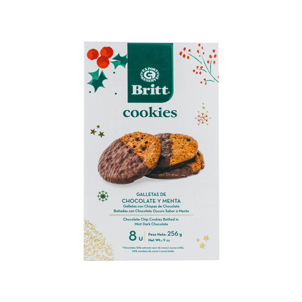 Britt Choco-Mint Christmas Cookies 256g