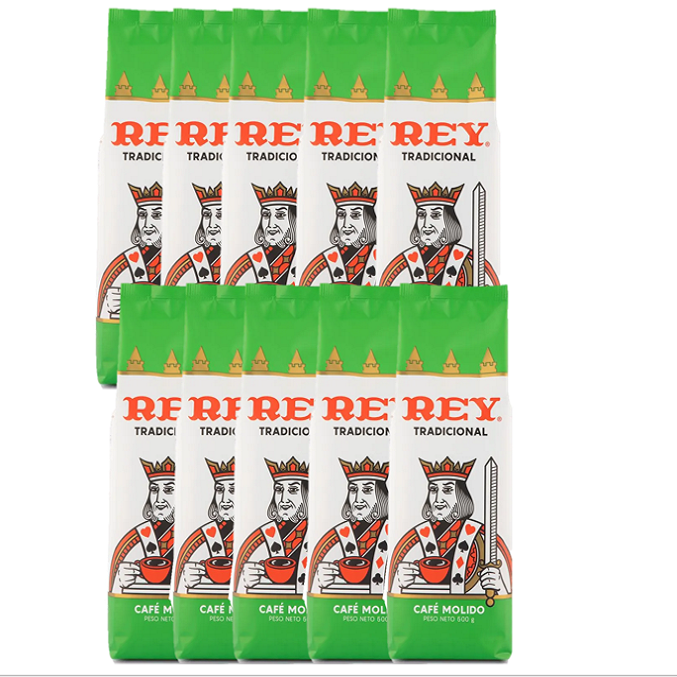 10-pack Cafe Rey Green Label Coffee 1.1 lb (ground)