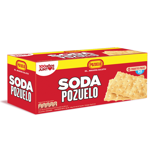 Pozuelo Sodas (Crackers) 12 oz