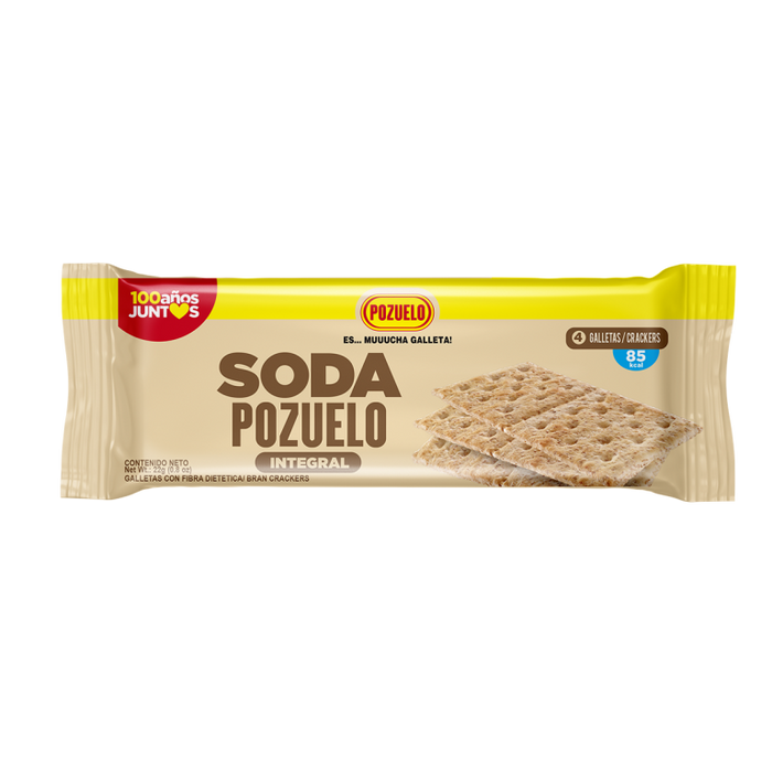 Pozuelo Sodas (Whole Grain Crackers) 8u