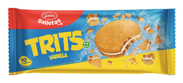 Gallito Trits Vanilla Cookies (10 units)