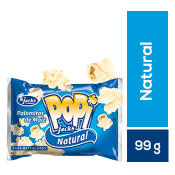 Jacks Popcorn Natural 99g