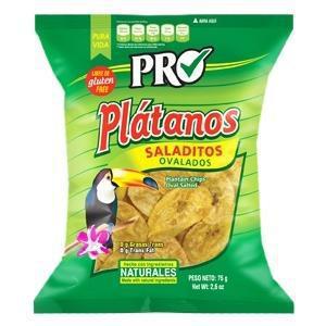 Platano Chips (plantain) 3.1 oz Pro Snacks