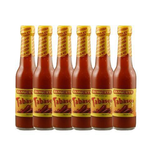 Banquete Tabasco 6-pack 2.3 oz